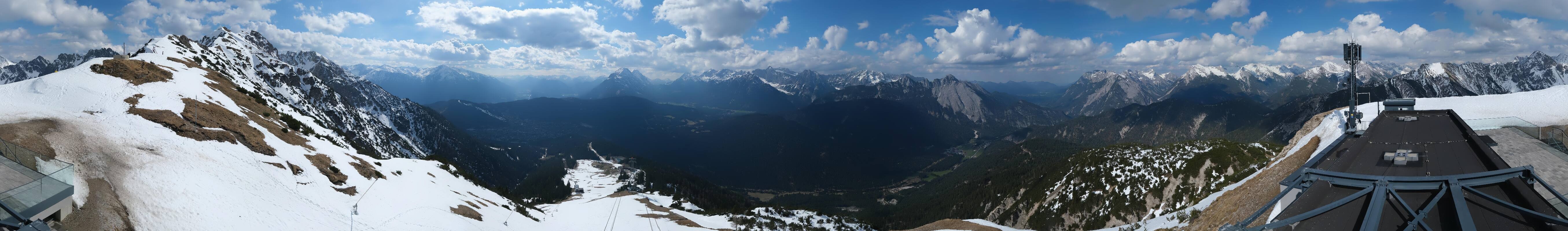 Archiv Foto Webcam Seefeld Rosshütte - Bergstation Seefelder Joch