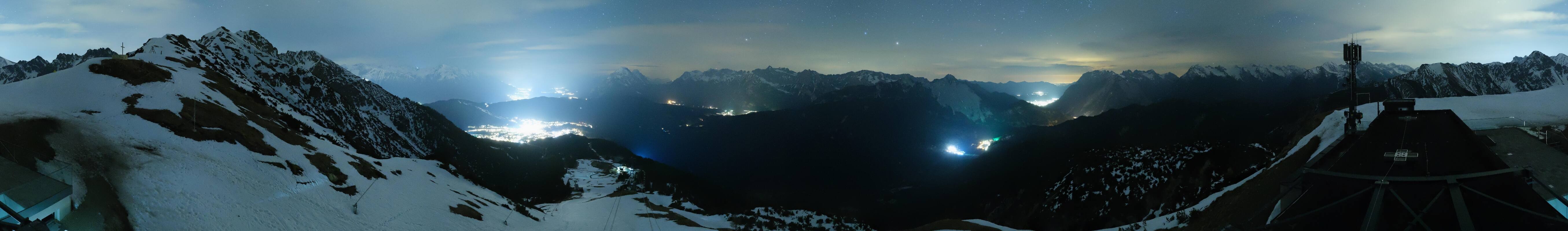 Archiv Foto Webcam Seefeld Rosshütte - Bergstation Seefelder Joch