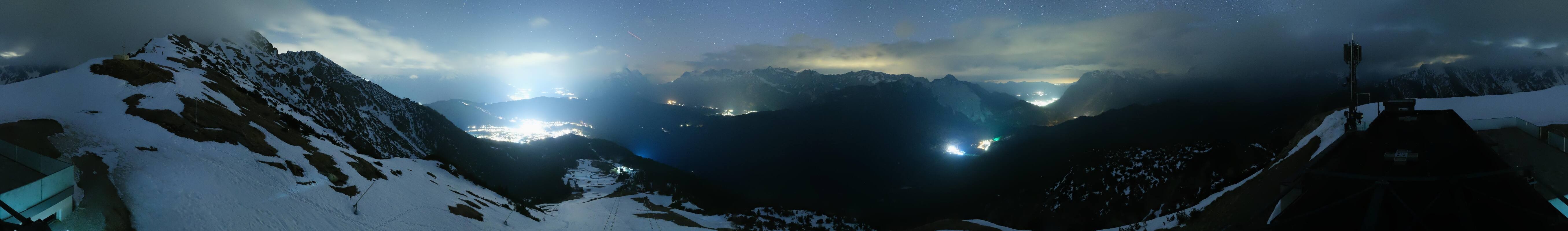 Archiv Foto Webcam Seefeld Rosshütte - Bergstation Seefelder Joch