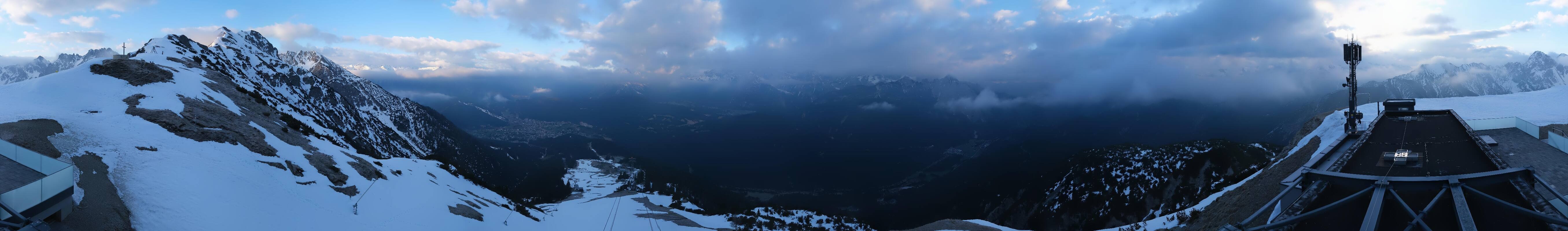 Archiv Foto Webcam Seefeld Rosshütte - Bergstation Seefelder Joch