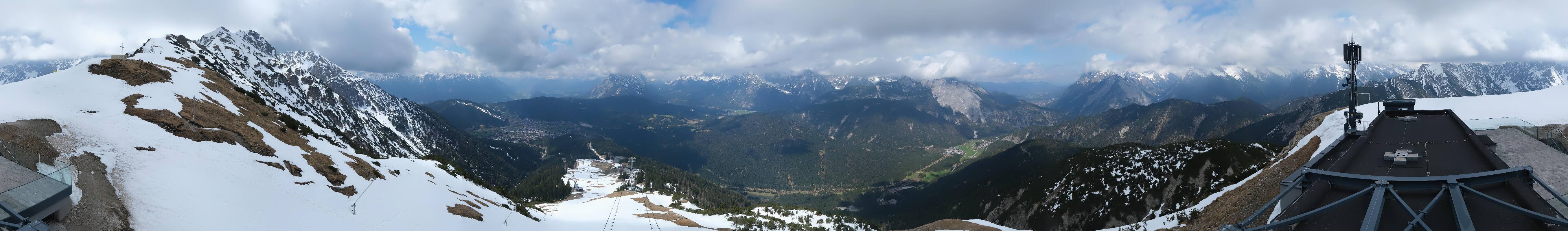 Archiv Foto Webcam Seefeld Rosshütte - Bergstation Seefelder Joch