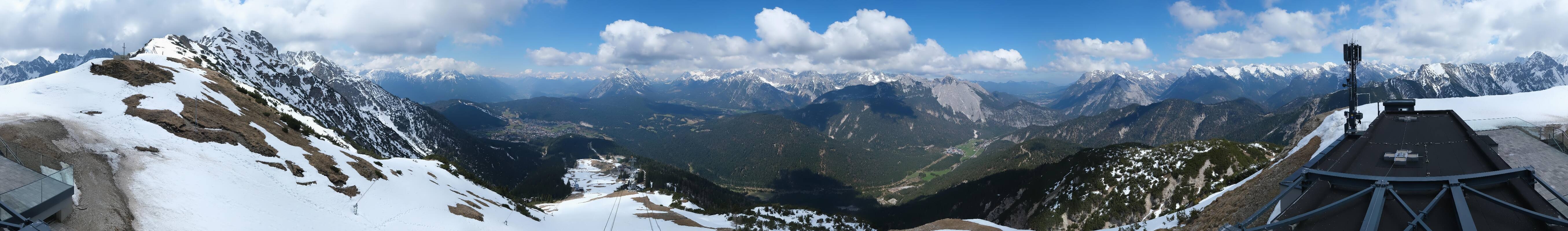 Archiv Foto Webcam Seefeld Rosshütte - Bergstation Seefelder Joch