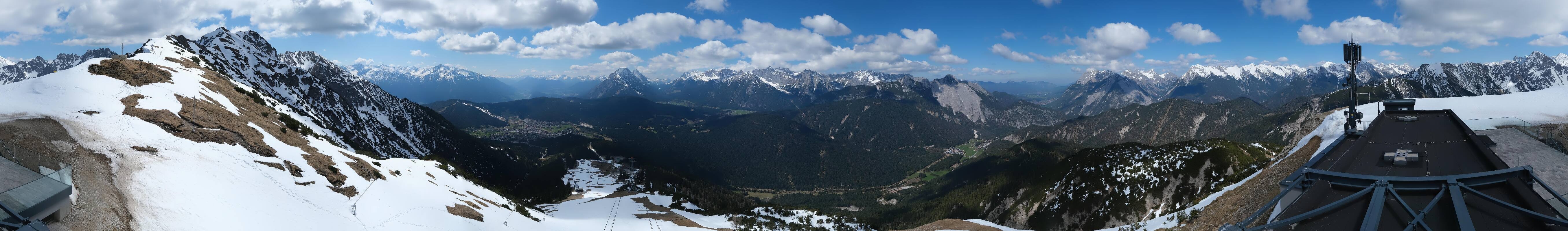 Archiv Foto Webcam Seefeld Rosshütte - Bergstation Seefelder Joch