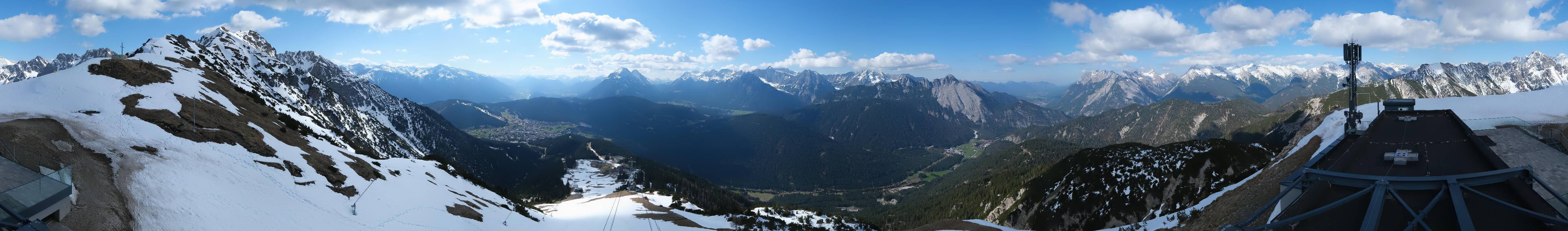 Archiv Foto Webcam Seefeld Rosshütte - Bergstation Seefelder Joch