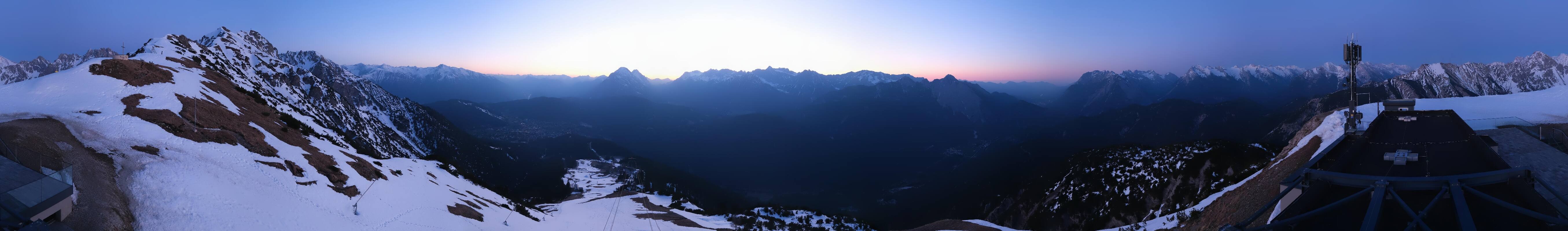 Archiv Foto Webcam Seefeld Rosshütte - Bergstation Seefelder Joch