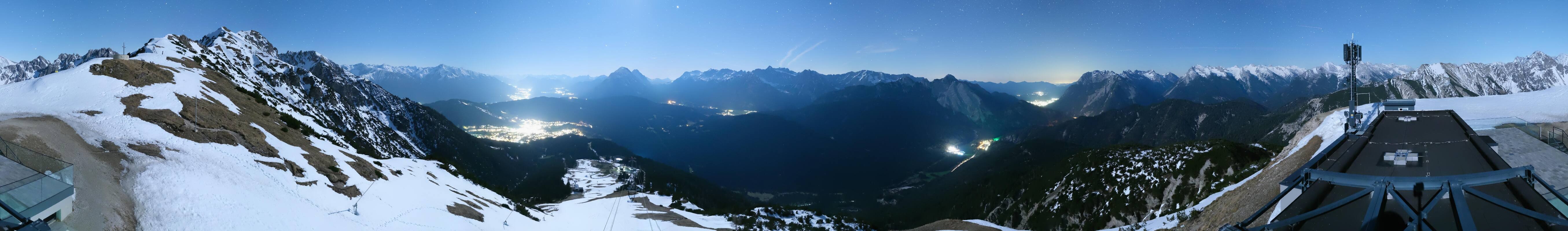 Archiv Foto Webcam Seefeld Rosshütte - Bergstation Seefelder Joch