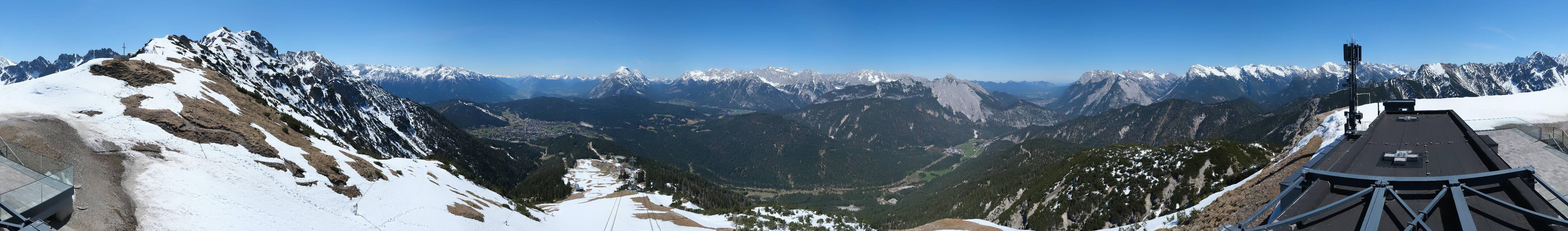 Archiv Foto Webcam Seefeld Rosshütte - Bergstation Seefelder Joch
