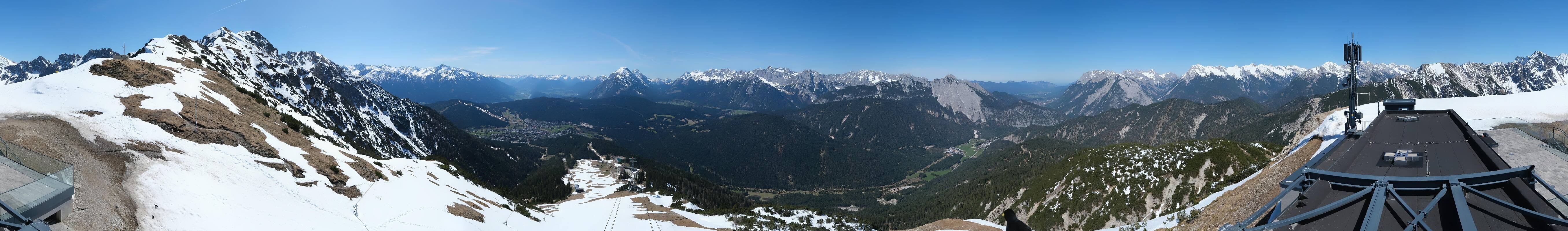 Archiv Foto Webcam Seefeld Rosshütte - Bergstation Seefelder Joch