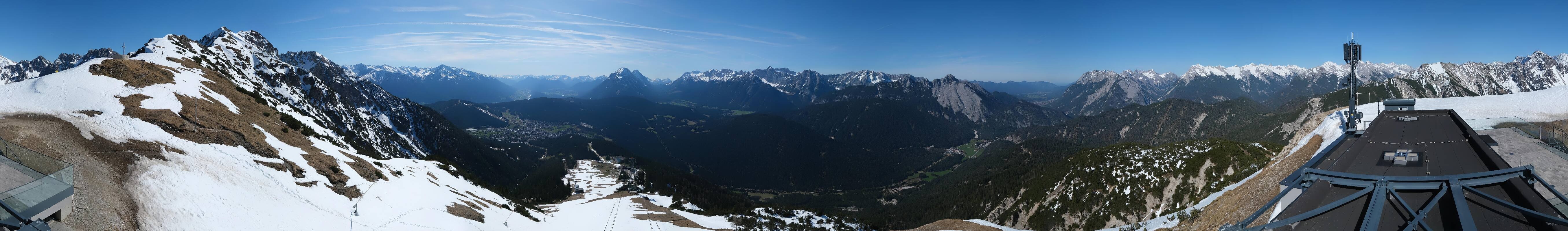Archiv Foto Webcam Seefeld Rosshütte - Bergstation Seefelder Joch