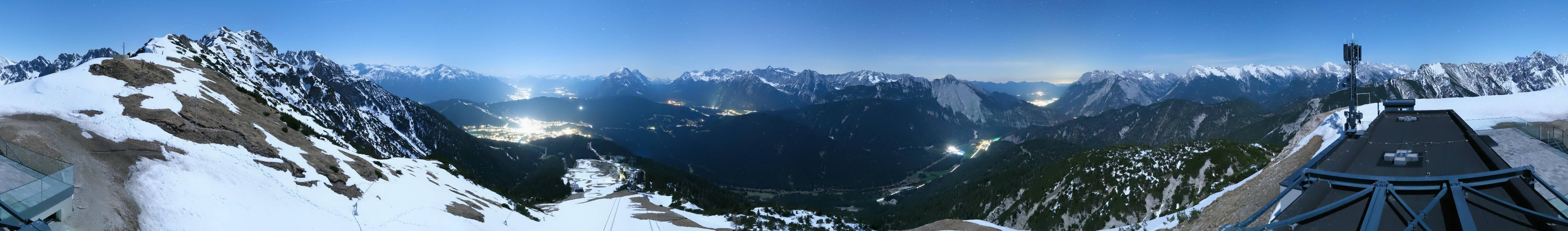 Archiv Foto Webcam Seefeld Rosshütte - Bergstation Seefelder Joch