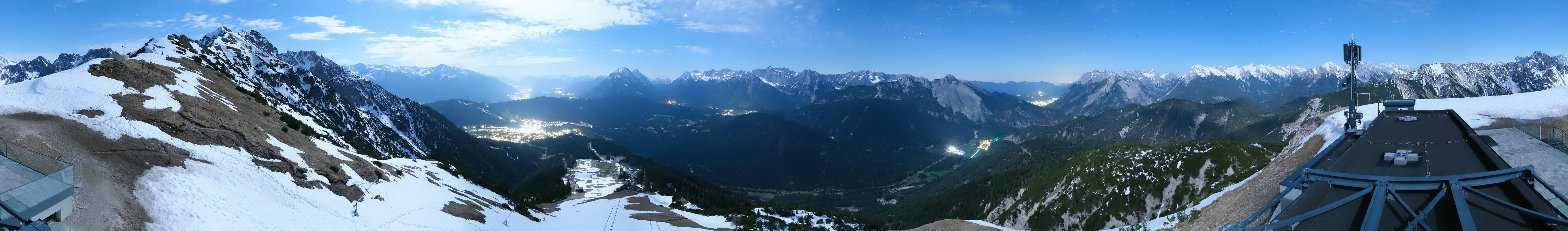 Archiv Foto Webcam Seefeld Rosshütte - Bergstation Seefelder Joch