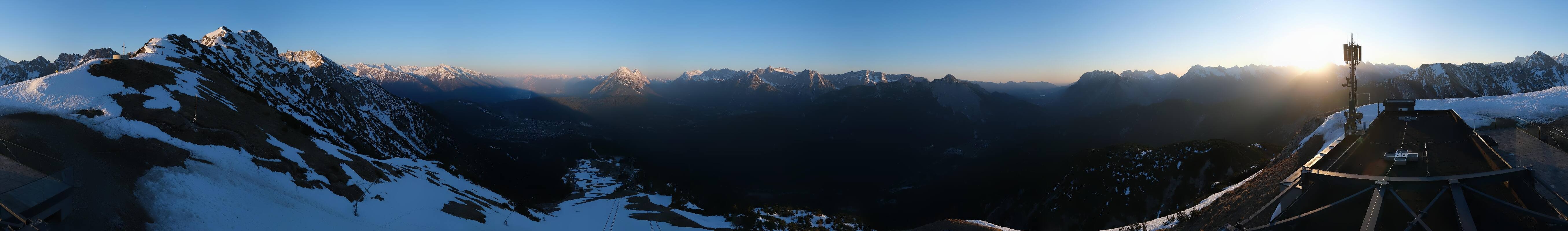 Archiv Foto Webcam Seefeld Rosshütte - Bergstation Seefelder Joch