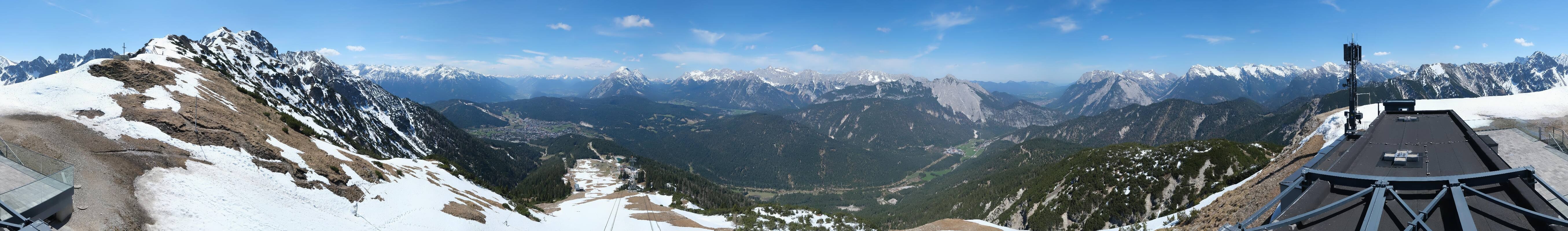Archiv Foto Webcam Seefeld Rosshütte - Bergstation Seefelder Joch