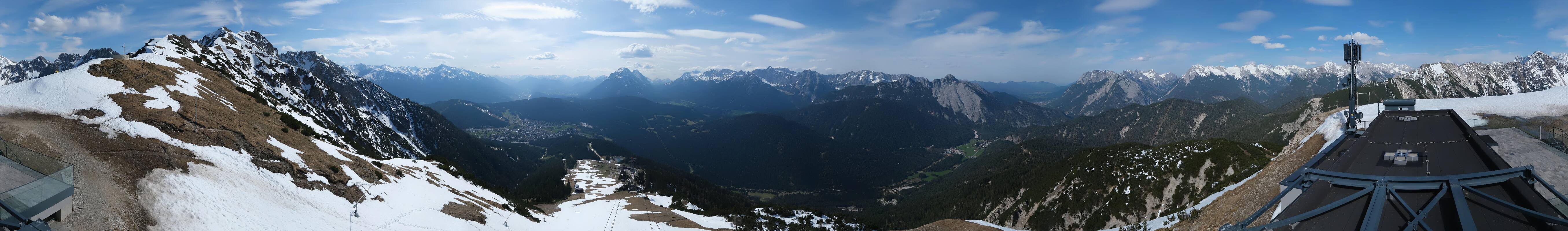 Archiv Foto Webcam Seefeld Rosshütte - Bergstation Seefelder Joch