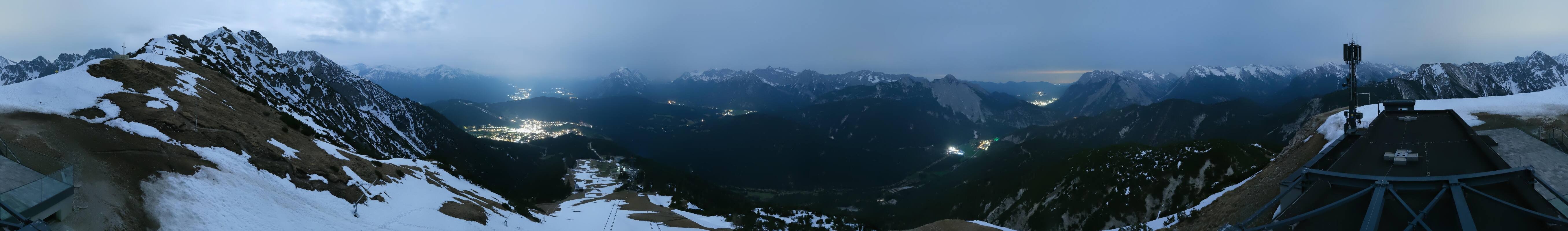 Archiv Foto Webcam Seefeld Rosshütte - Bergstation Seefelder Joch