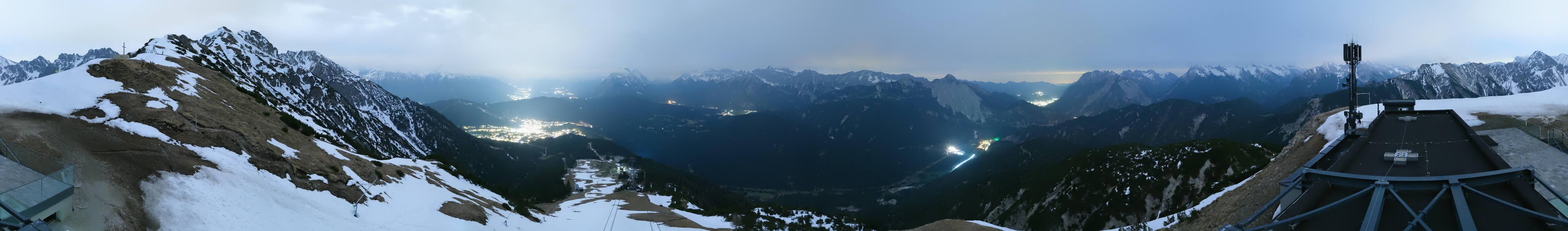 Archiv Foto Webcam Seefeld Rosshütte - Bergstation Seefelder Joch