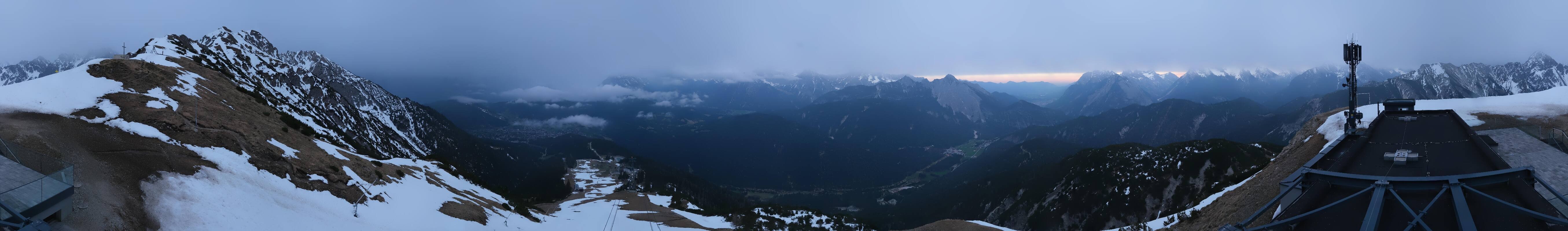 Archiv Foto Webcam Seefeld Rosshütte - Bergstation Seefelder Joch