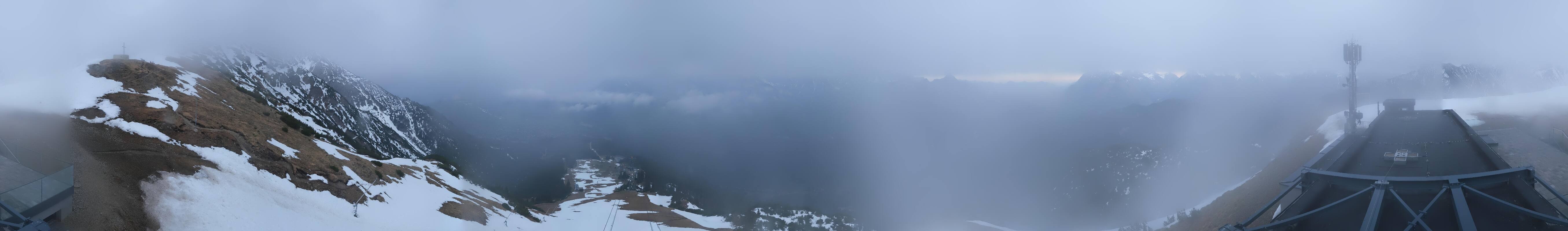 Archiv Foto Webcam Seefeld Rosshütte - Bergstation Seefelder Joch