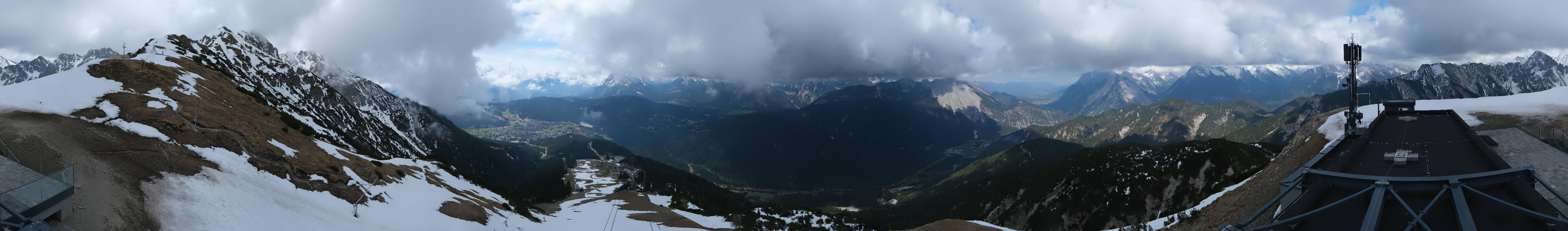 Archiv Foto Webcam Seefeld Rosshütte - Bergstation Seefelder Joch