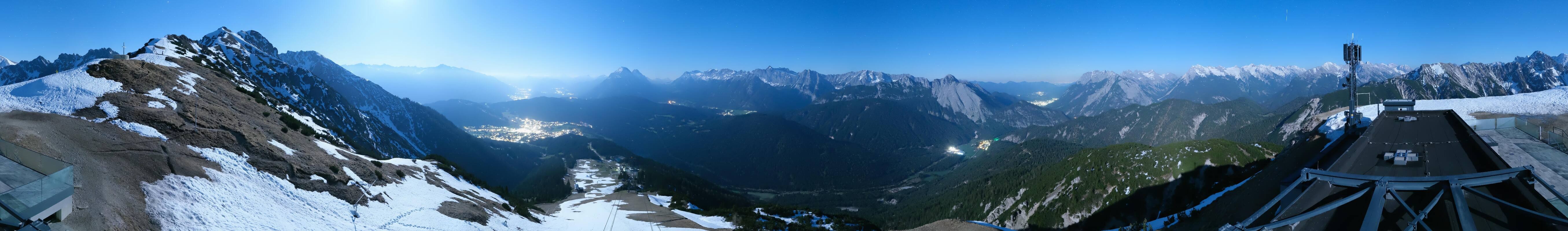 Archived image Webcam Seefeld Rosshütte - Seefelder Joch