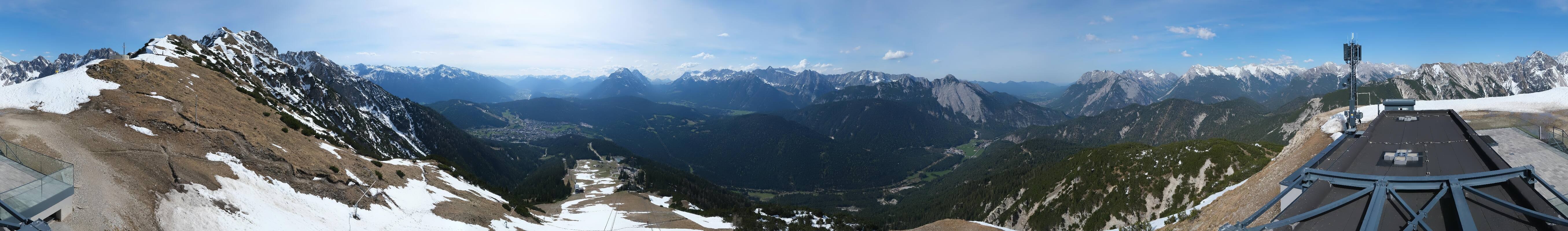 Archiv Foto Webcam Seefeld Rosshütte - Bergstation Seefelder Joch