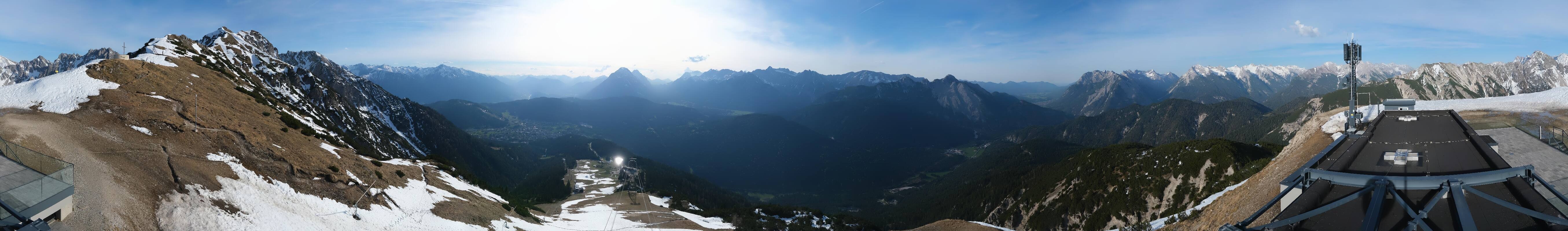 Archiv Foto Webcam Seefeld Rosshütte - Bergstation Seefelder Joch
