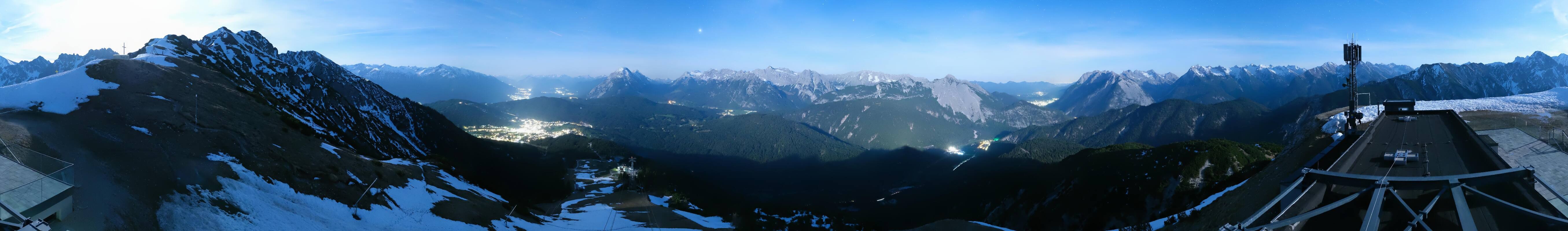 Archiv Foto Webcam Seefeld Rosshütte - Bergstation Seefelder Joch