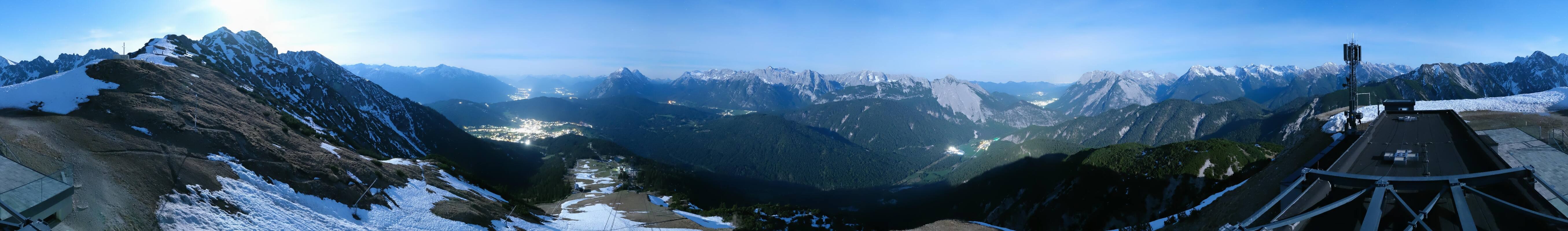 Archiv Foto Webcam Seefeld Rosshütte - Bergstation Seefelder Joch
