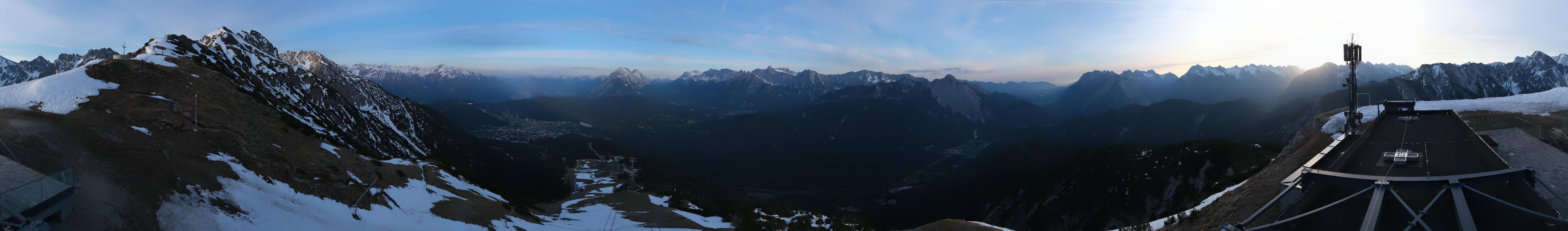 Archiv Foto Webcam Seefeld Rosshütte - Bergstation Seefelder Joch