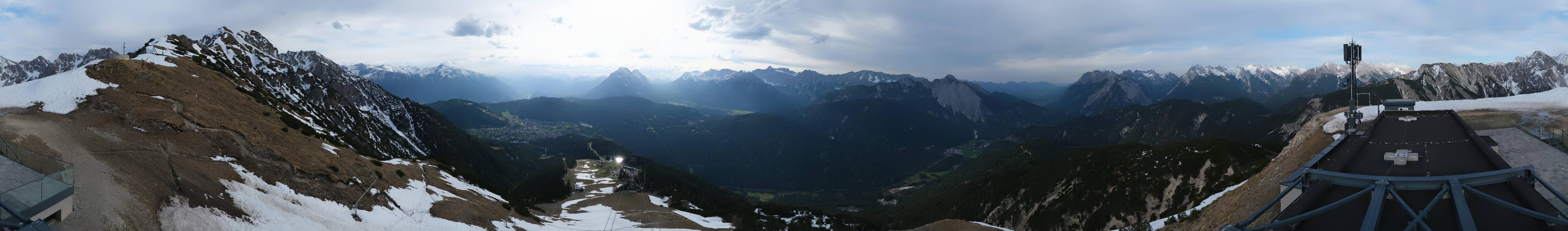Archiv Foto Webcam Seefeld Rosshütte - Bergstation Seefelder Joch