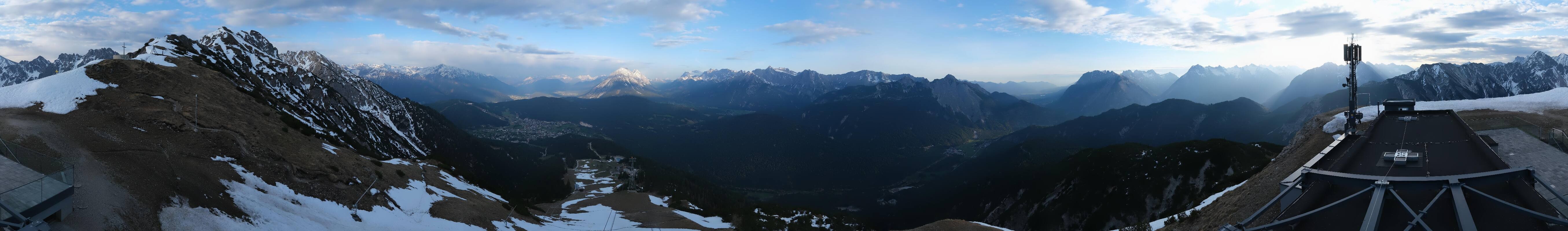 Archiv Foto Webcam Seefeld Rosshütte - Bergstation Seefelder Joch