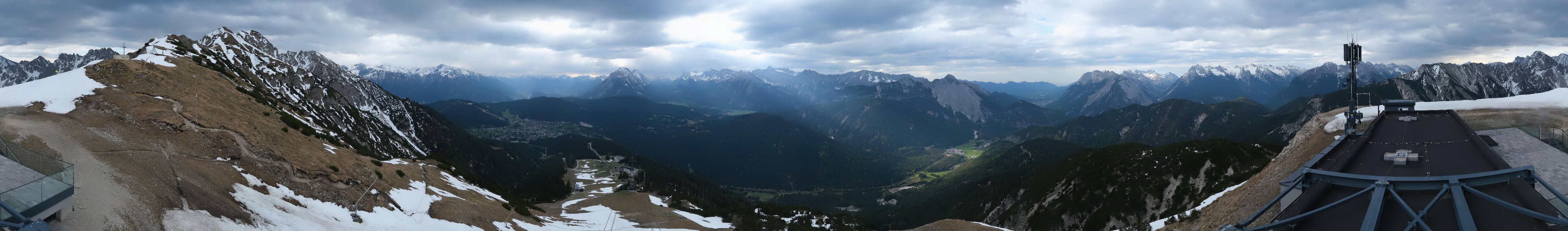Archiv Foto Webcam Seefeld Rosshütte - Bergstation Seefelder Joch