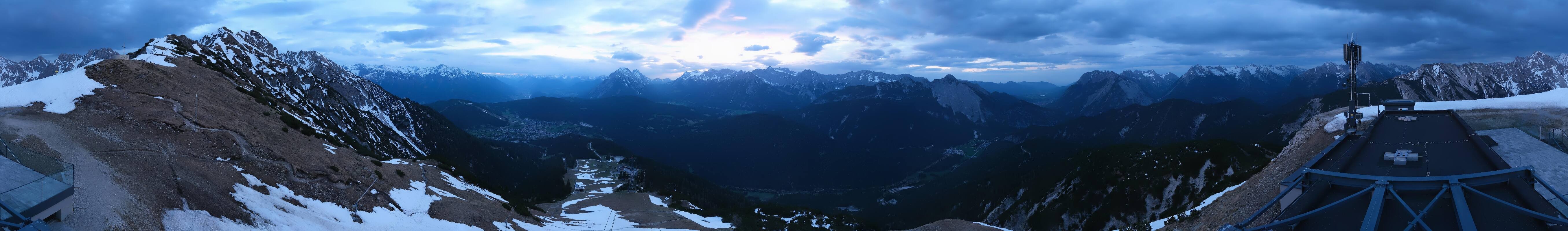 Archiv Foto Webcam Seefeld Rosshütte - Bergstation Seefelder Joch