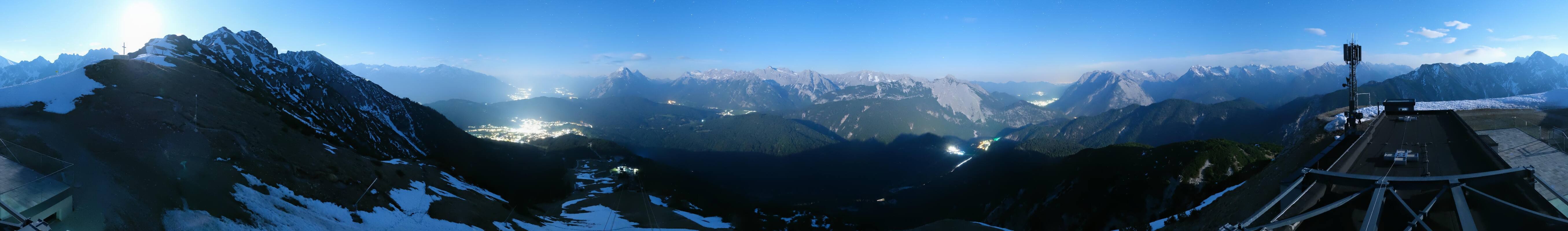 Archiv Foto Webcam Seefeld Rosshütte - Bergstation Seefelder Joch