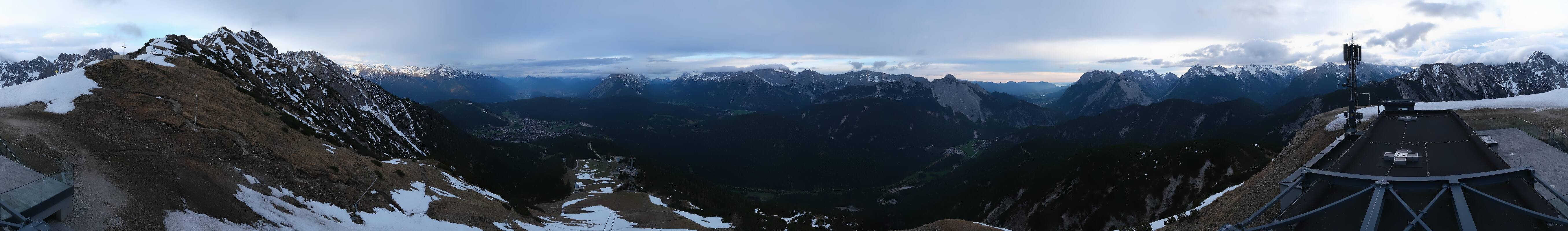 Archiv Foto Webcam Seefeld Rosshütte - Bergstation Seefelder Joch