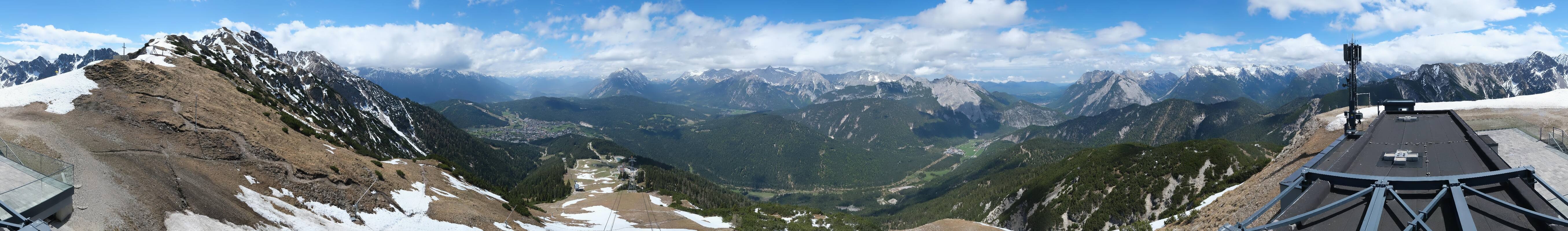 Archived image Webcam Seefeld Rosshütte - Seefelder Joch