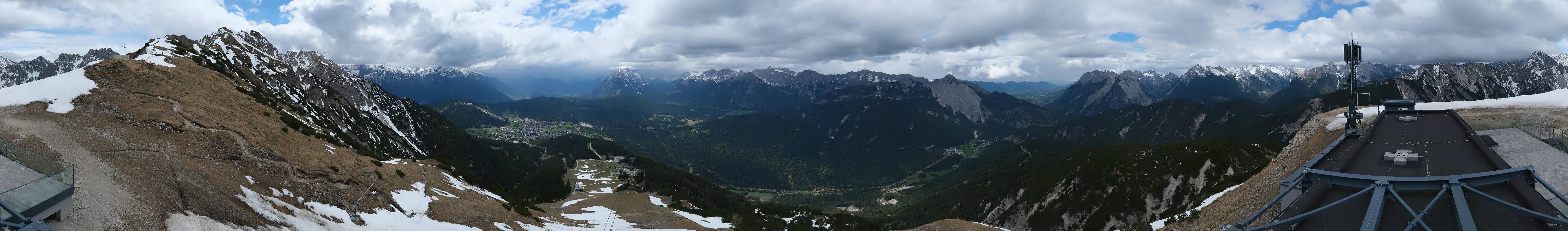 Archiv Foto Webcam Seefeld Rosshütte - Bergstation Seefelder Joch