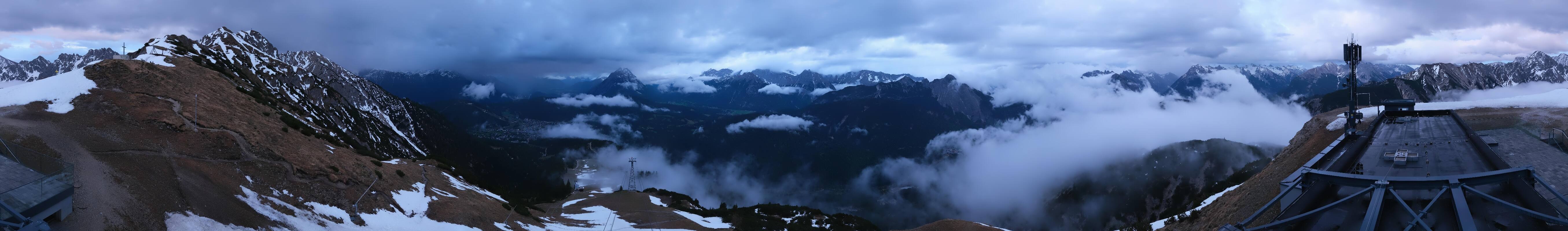 Archiv Foto Webcam Seefeld Rosshütte - Bergstation Seefelder Joch