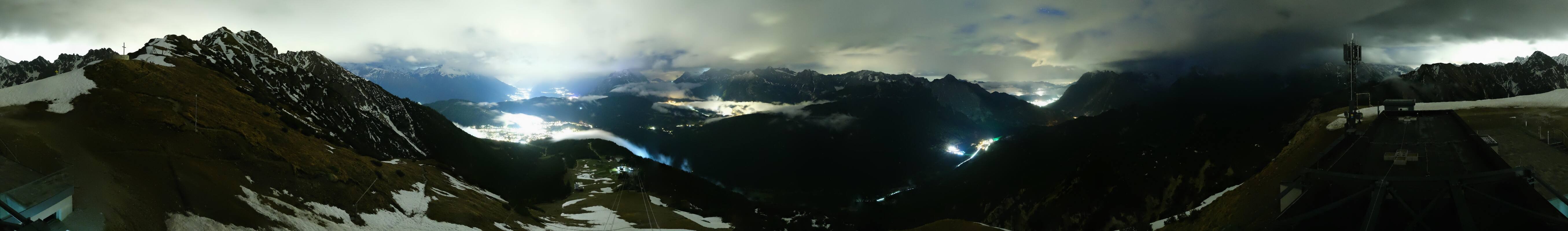 Archiv Foto Webcam Seefeld Rosshütte - Bergstation Seefelder Joch