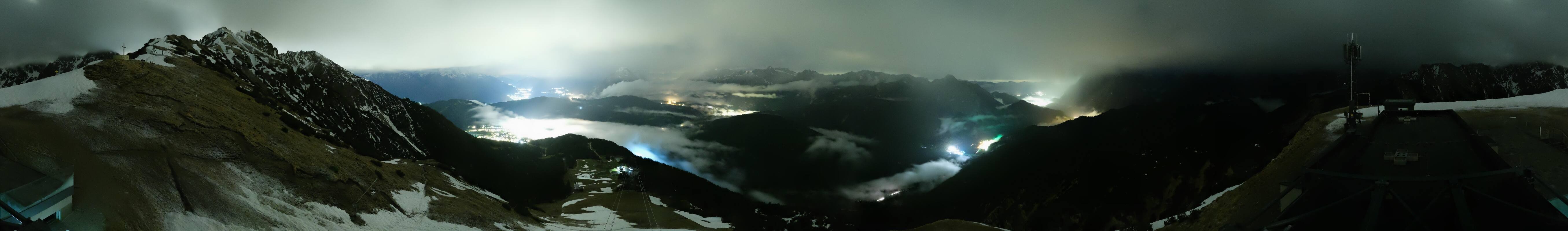 Archiv Foto Webcam Seefeld Rosshütte - Bergstation Seefelder Joch