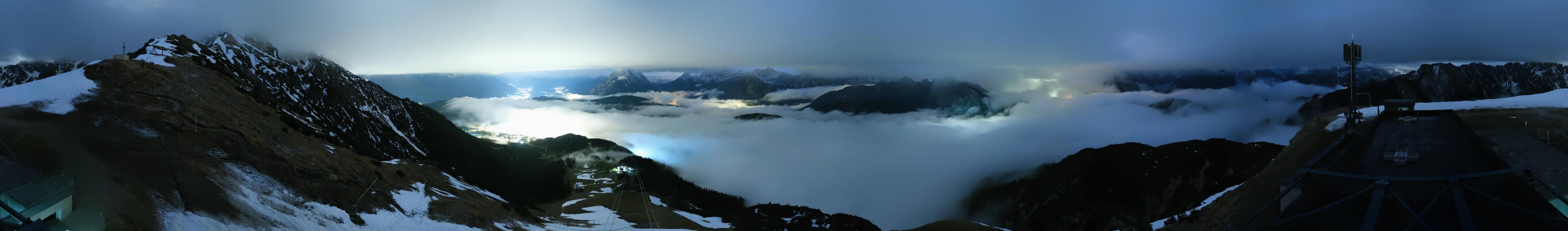 Archiv Foto Webcam Seefeld Rosshütte - Bergstation Seefelder Joch