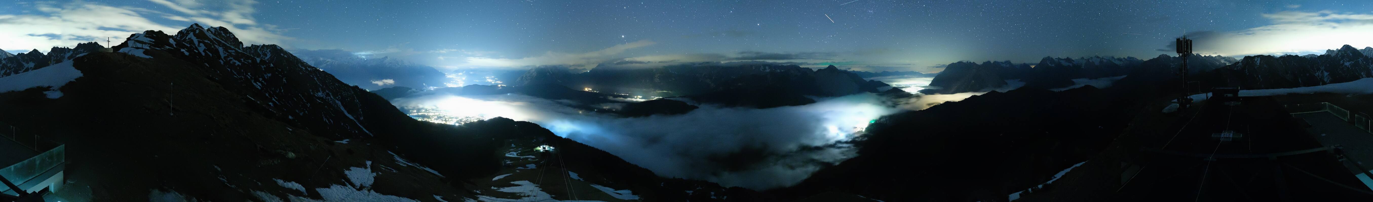 Archiv Foto Webcam Seefeld Rosshütte - Bergstation Seefelder Joch