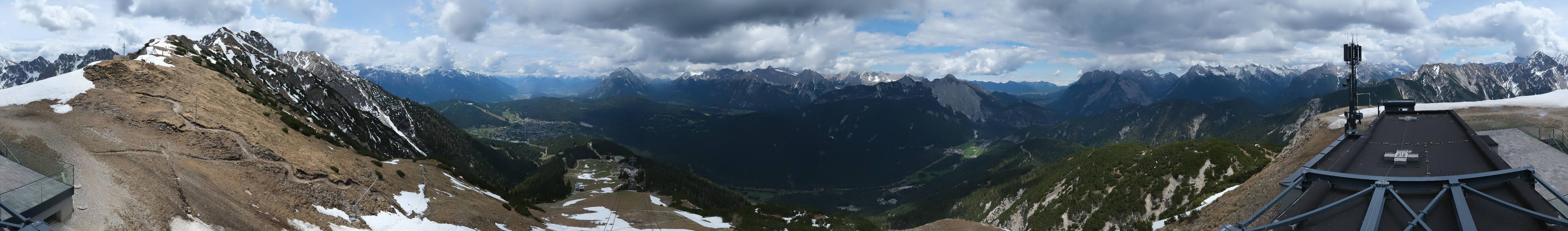 Archiv Foto Webcam Seefeld Rosshütte - Bergstation Seefelder Joch