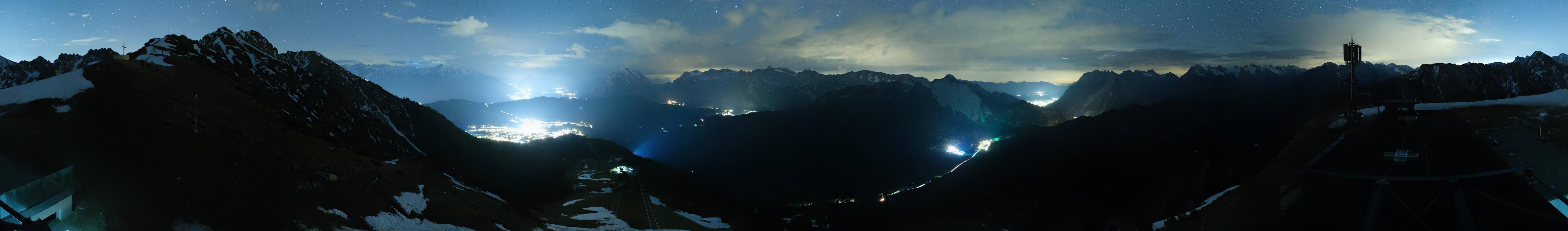Archiv Foto Webcam Seefeld Rosshütte - Bergstation Seefelder Joch