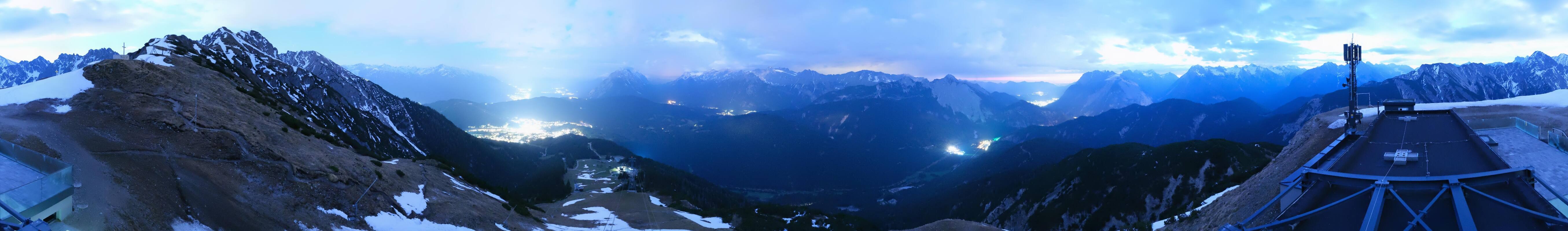 Archiv Foto Webcam Seefeld Rosshütte - Bergstation Seefelder Joch