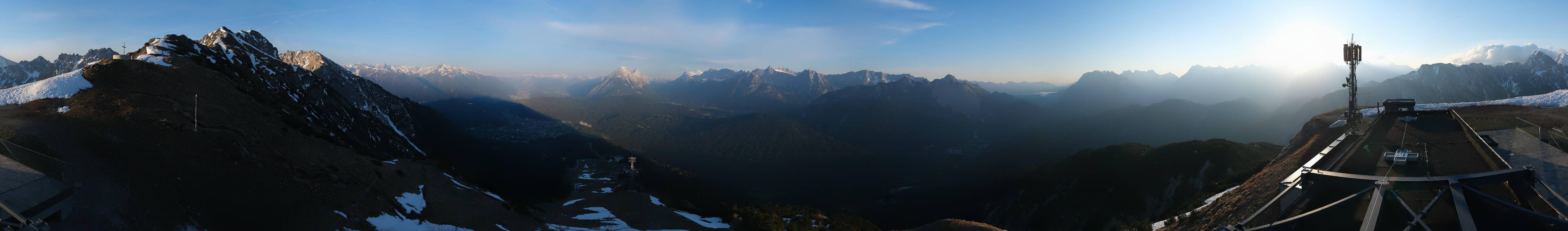 Archiv Foto Webcam Seefeld Rosshütte - Bergstation Seefelder Joch