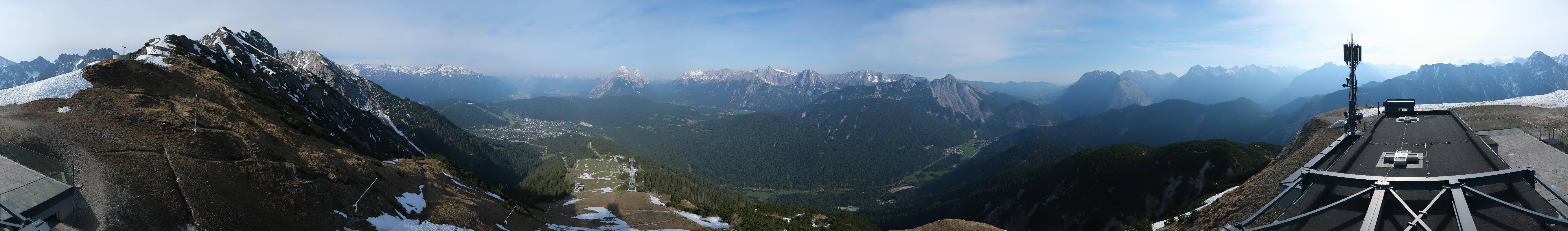Archiv Foto Webcam Seefeld Rosshütte - Bergstation Seefelder Joch