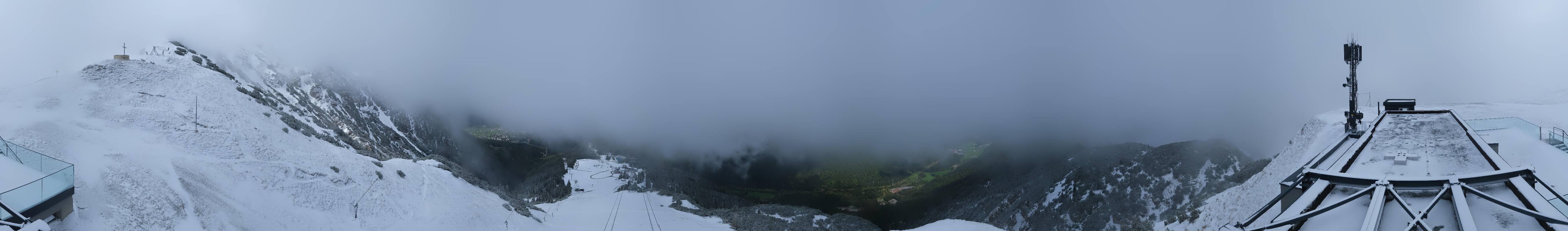 Archiv Foto Webcam Seefeld Rosshütte - Bergstation Seefelder Joch