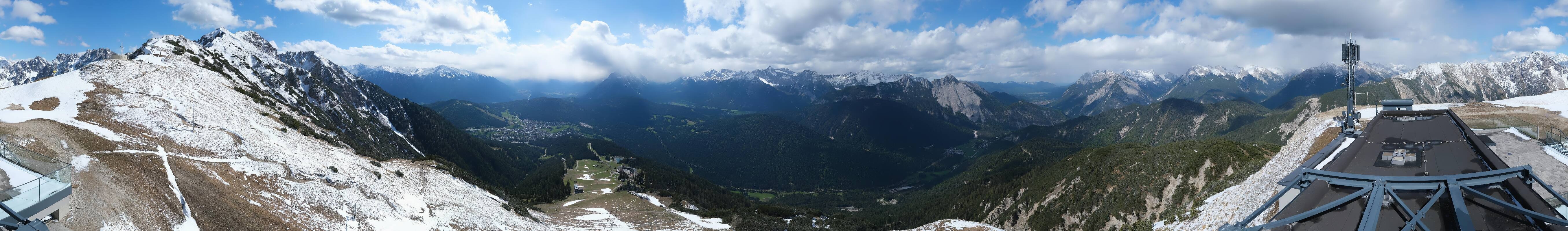 Archiv Foto Webcam Seefeld Rosshütte - Bergstation Seefelder Joch