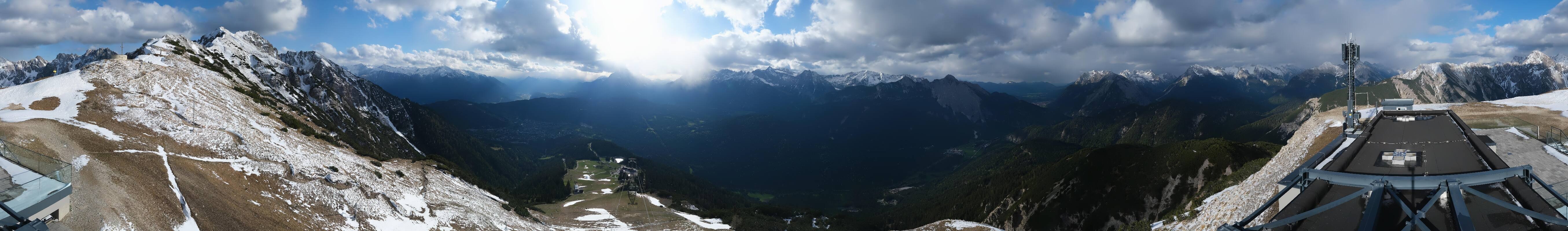 Archiv Foto Webcam Seefeld Rosshütte - Bergstation Seefelder Joch